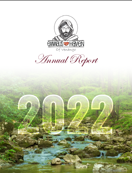 Cover Page for Emmaus Haven's 2022 Annual Report